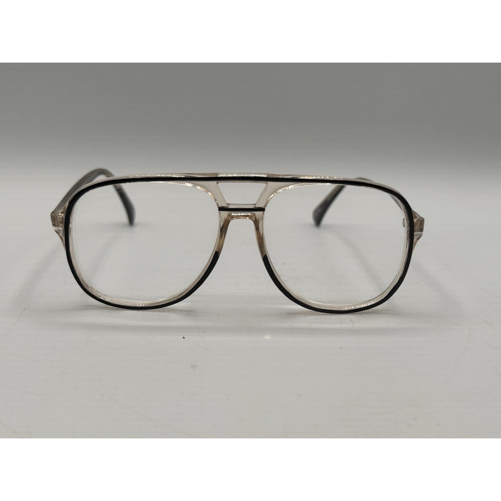 Vintage Redyspex G-46 Large Aviator Style Translucent‎ Eyeglasses W/ +2 Lenses
